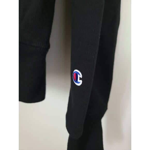 Champion RANGE Black Reverse Weave Pullover Hoodie Sweatshirt Men's S - Picture 4 of 7